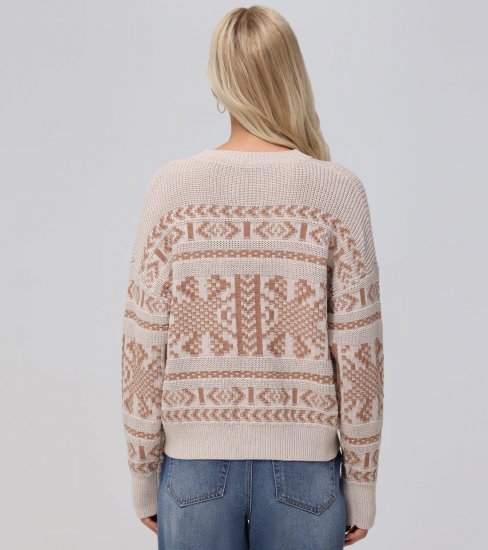 Frye Fairisle Crewneck Pullover - Fairisle Crewneck Pullover - Click Image to Close