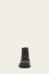 Frye Seth Cap Toe Lace Up - Black