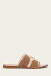 Frye Ava Crochet Slide - Almond