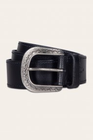 Frye 38mm Belt With Engraved Buckle - 38mm Belt With Engraved Buckle