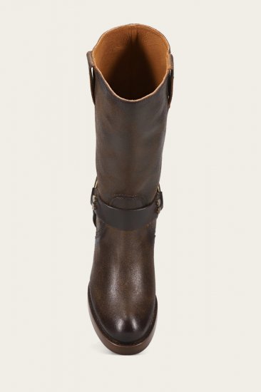 Frye Jean Harness - Chocolate - Click Image to Close