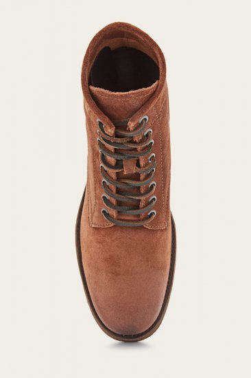 Frye Tyler Lace Up - Brown - Click Image to Close