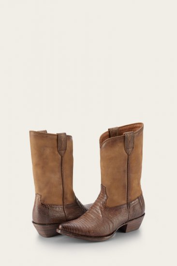 Frye Sacha Mid Pull On - Brown - Click Image to Close