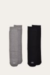Frye Bamboo Boot Sock 2 Pack - Ash - Bamboo Boot Sock 2 Pack - Ash