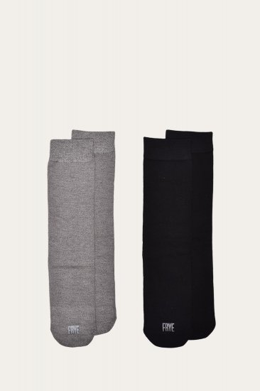 Frye Bamboo Boot Sock 2 Pack - Ash - Bamboo Boot Sock 2 Pack - Ash - Click Image to Close
