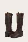 Frye Melissa Double Sole Button Lug Tall - Brown