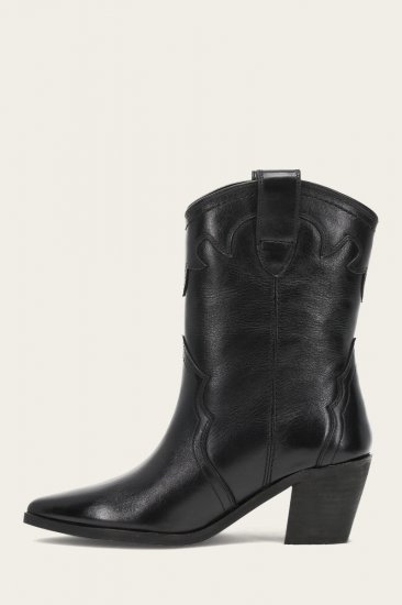 Frye Sara Western Short - Black - Click Image to Close