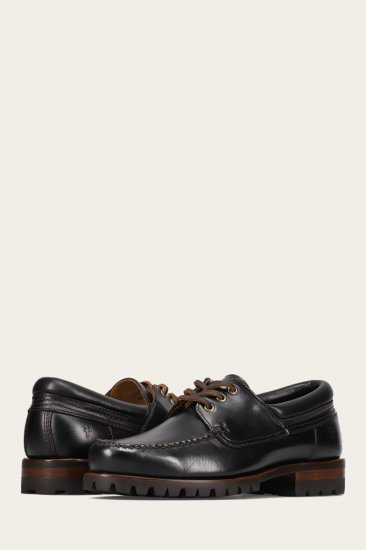 Frye Hudson Campmoc Lug - Black - Click Image to Close