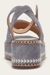 Frye Joy Ankle Strap Platform Sandal - Blue-ash