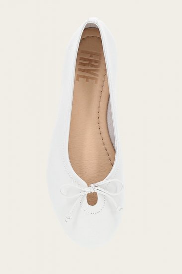 Frye Emma Ballet - White - Click Image to Close