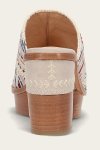 Frye Pipa Crochet Platform Sandal - Ivory-sw
