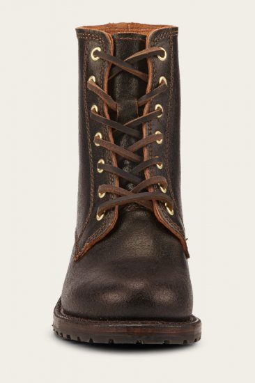 Frye Sabrina 6G Lace Up - 160Th - Brown - Click Image to Close