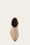 Frye Carson Piping Bootie - White