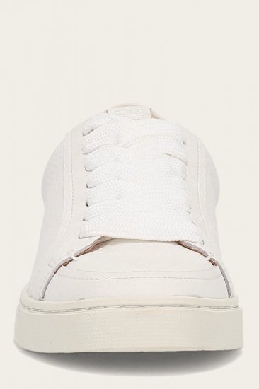 Frye Ivy Court Low Lace Sneaker - White - Click Image to Close