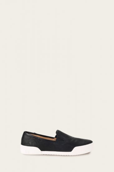 Frye Mia Slip On - Black - Click Image to Close