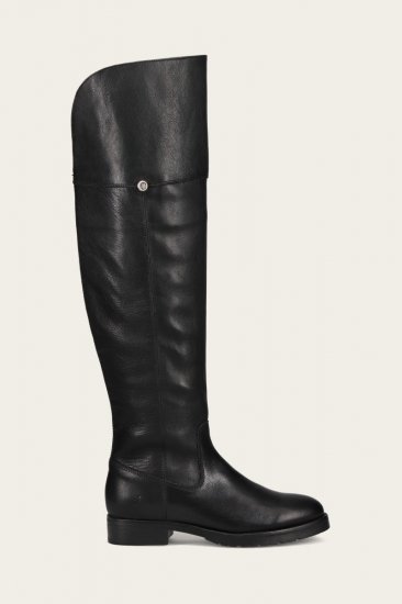 Frye Melissa Lug Over The Knee - Black - Click Image to Close
