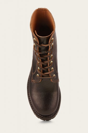 Frye Sabrina 6G Lace Up - 160Th - Brown - Click Image to Close