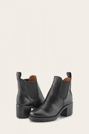 Frye Sabrina Chelsea - Black - Click Image to Close