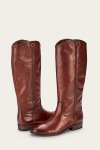Frye Melissa Button 2 Wide Calf - Redwood