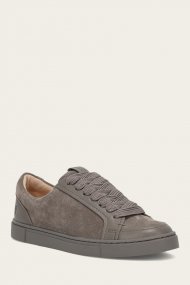Frye Ivy Court Low Lace Sneaker - Steel