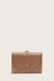 Frye Melissa Clip Purse - Cognac Frye Melissa Clip Purse - Cognac