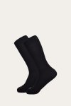 Frye Bamboo Boot Sock 2 Pack - Black - Bamboo Boot Sock 2 Pack - Black