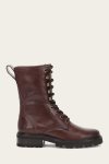 Frye Olivia Combat - Bourbon