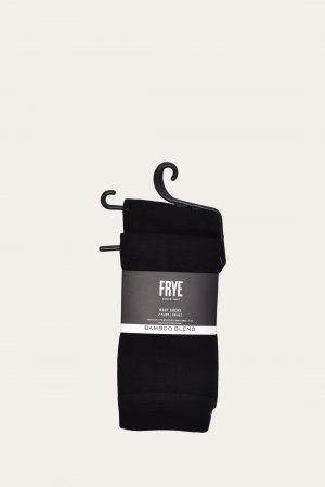 Frye Bamboo Boot Sock 2 Pack - Black - Bamboo Boot Sock 2 Pack - Black