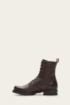 Frye Veronica Combat - Dark-brown