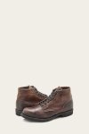 Frye Prison Boot - Dark-brown