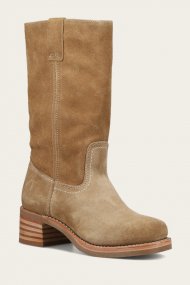 Frye Campus 12R - Tan-buck