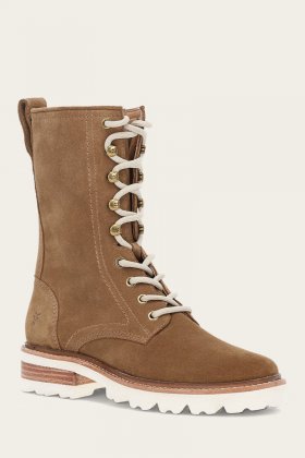 Frye Olivia Combat - Almond