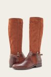 Frye Melissa Belted Tall - Brown
