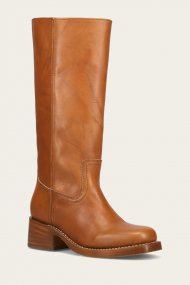 Frye Campus 14L - Saddle
