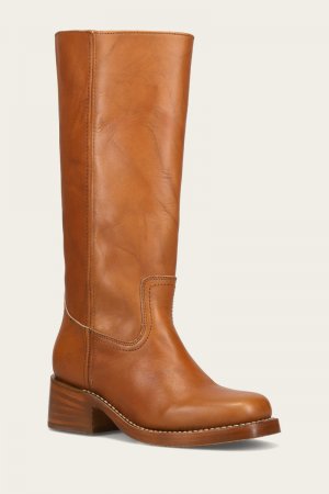 Frye Campus 14L - Saddle