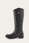Frye Melissa Double Sole Button Lug Tall - Black