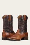 Frye Hauser Roper - Saddle-dark-brown