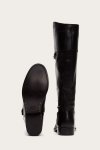 Frye Melissa D Ring Tall Wide Calf - Black