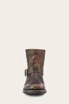 Frye Veronica Bootie - Antiqued-black