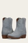 Frye Billy Short - Blue-steel-floral