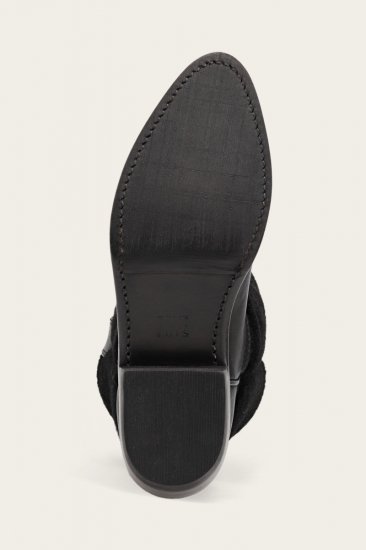 Frye Billy Pull On Shearling - Black - Click Image to Close