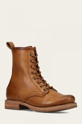 Frye Veronica Flex Combat - Caramel