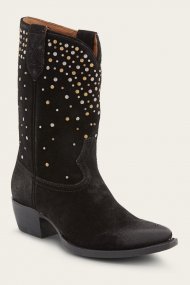 Frye Sacha Mid Stud - Black