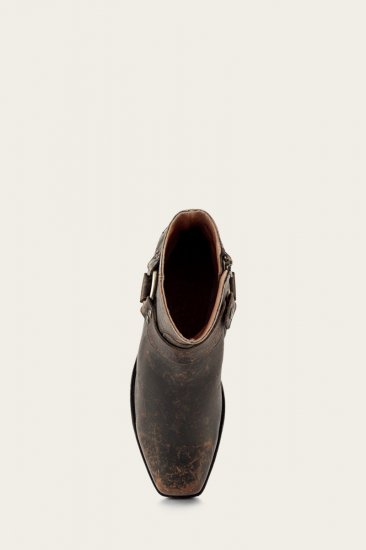 Frye Conway Harness - Antiqued-black - Click Image to Close