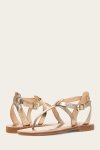 Frye Taylor Sandal - Dark-gold