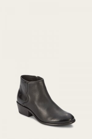Frye Carson Piping Bootie - Black