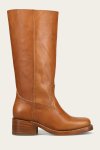 Frye Campus 14L Wide Calf - Saddle