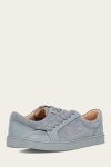 Frye Ivy Court Low Lace Sneaker - Steel-blue