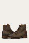 Frye Dylan Lace Up - Walnut