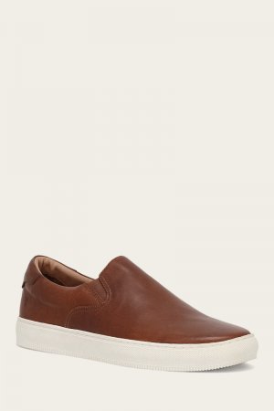 Frye Astor Gore Slip On - Caramel